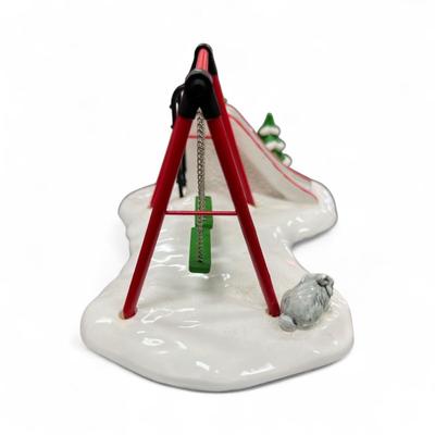 Sale Photo Thumbnail #316: Dept 56 Original Snow Village Winter Playground 5436-4  Includes Box and Styrofoam Packer.