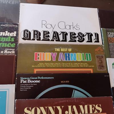 A VARIETY OF MUSIC ON VINYL RECORD ALBUMS