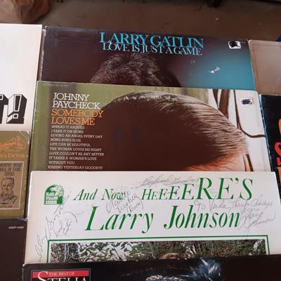 A VARIETY OF MUSIC ON VINYL RECORD ALBUMS