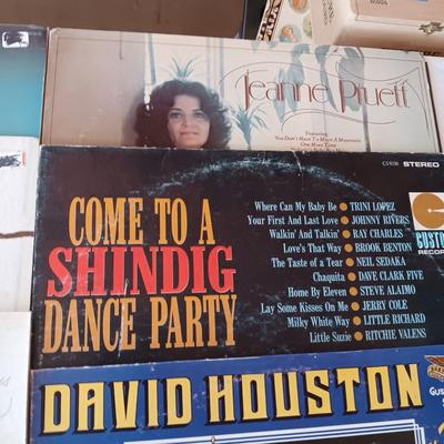 A VARIETY OF MUSIC ON VINYL RECORD ALBUMS