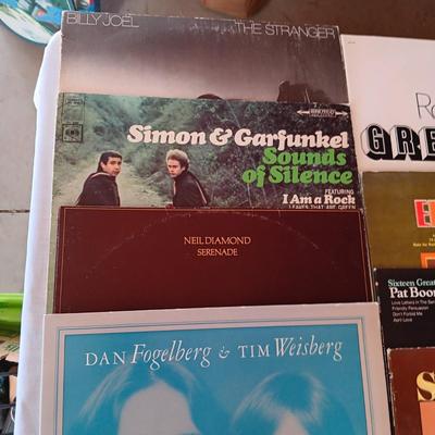 A VARIETY OF MUSIC ON VINYL RECORD ALBUMS