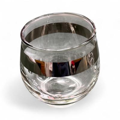 Sale Photo Thumbnail #352: Vintage Libbey Glass Co Roly Poly Cocktail Glasses  Set of 3    2.75" tall