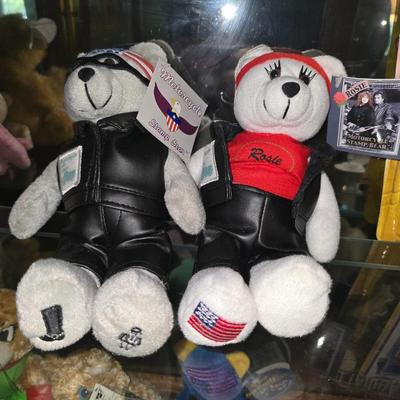 Motorcycle stamp bears