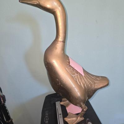 Brass goose