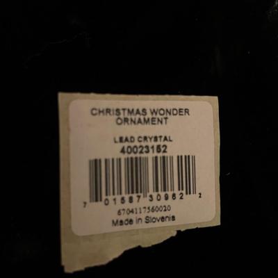 2017 WATERFORD CRYSTAL CHRISTMAS WONDERS COLLECTION