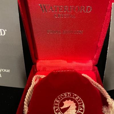 1995 WATERFORD CRYSTAL TWELVE DAYS OF CHRISTMAS