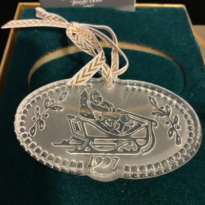 1997 WATERFORD CRYSTAL “SONGS OF CHRISTMAS COLLECTION