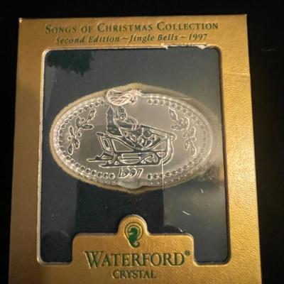 1997 WATERFORD CRYSTAL “SONGS OF CHRISTMAS COLLECTION