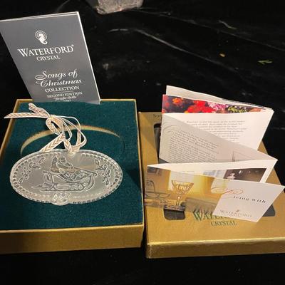 1997 WATERFORD CRYSTAL “SONGS OF CHRISTMAS COLLECTION