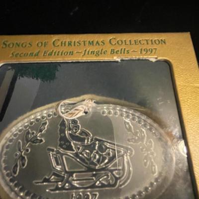 1997 WATERFORD CRYSTAL “SONGS OF CHRISTMAS COLLECTION