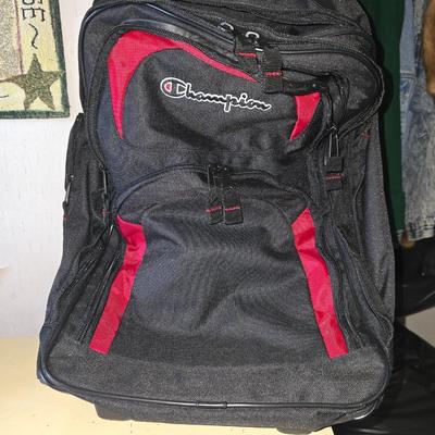 Rolling luggage bag
