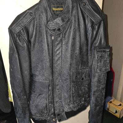 Yamaha leather jacket