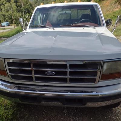 1997 Ford F250 Flat Bed Work Truck 7.3 Diesel Engine Automatic