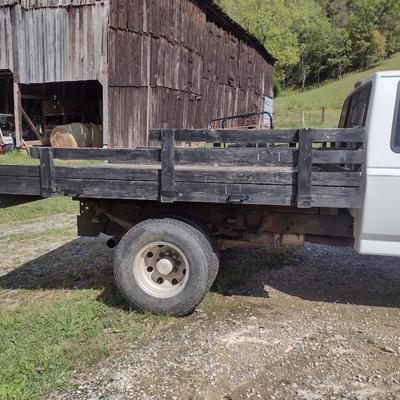 1997 Ford F250 Flat Bed Work Truck 7.3 Diesel Engine Automatic