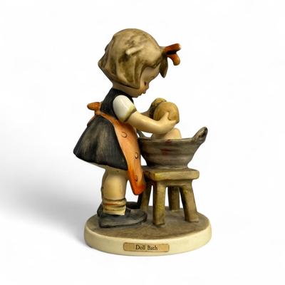 Sale Photo Thumbnail #399: Goebel Hummel Doll Bath (Puppenbad) Figurine #319