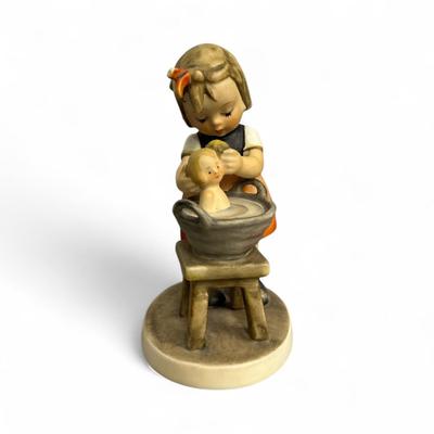 Sale Photo Thumbnail #400: Goebel Hummel Doll Bath (Puppenbad) Figurine #319