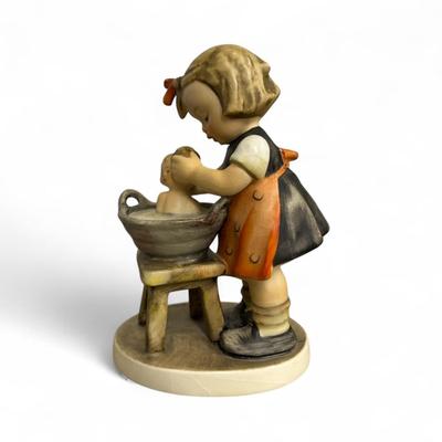 Sale Photo Thumbnail #401: Goebel Hummel Doll Bath (Puppenbad) Figurine #319