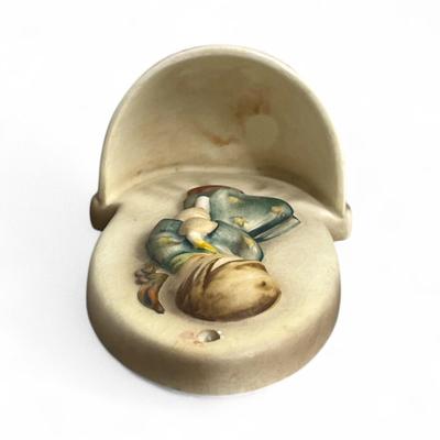 Sale Photo Thumbnail #404: Goebel Hummel Heavenly Angel Holy Water Font #207  Wall Mounting