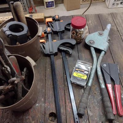 Collection of Assorted Hand Tools and Accessories