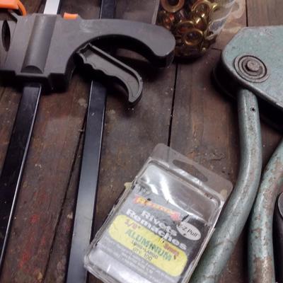 Collection of Assorted Hand Tools and Accessories