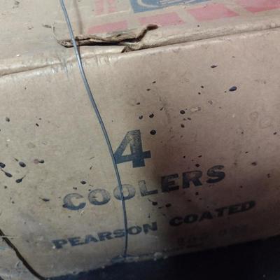 Pair of 50lb Boxes of USS American Steel Nails Pearson Coated