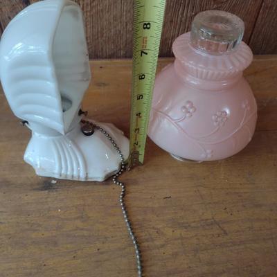 Vintage Deco Style Wall Sconce Light and Victorian Design Ceiling Light Shade