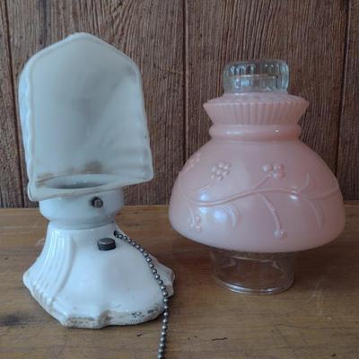 Vintage Deco Style Wall Sconce Light and Victorian Design Ceiling Light Shade