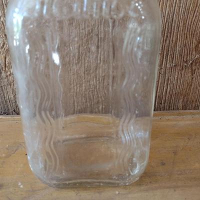 Vintage Biltmore Farms Glass Milk Bottle (#1)