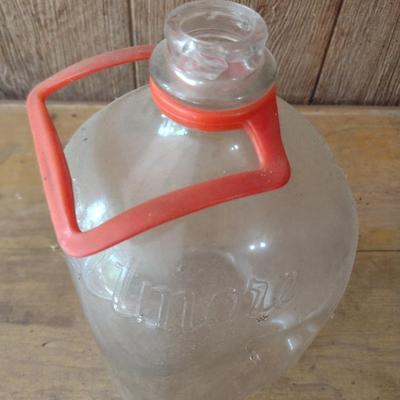 Vintage Biltmore Farms Dairy Gallon Square Glass Milk Bottle (#5)