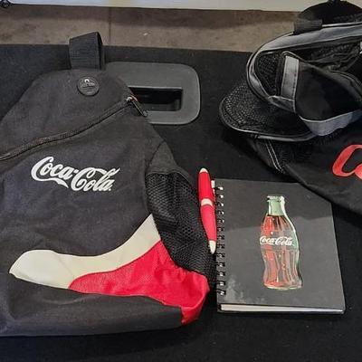 Sale Photo Thumbnail #189: Coca Cola & Diet Coke Promotional Duffle Bag Backpack lot

Will receive all items pictured as is.