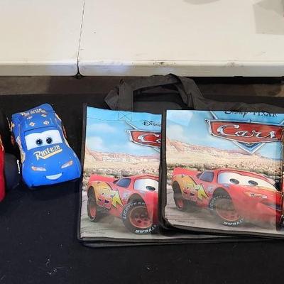 Sale Photo Thumbnail #196: Disney Pixars Cars the movie lot 

Includes all items pictured