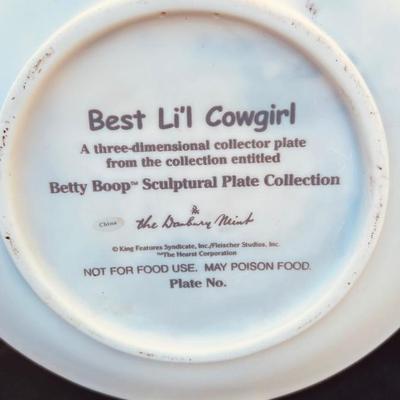 ROY ROGERS LUNCH BOXES AND BETTY BOOP COLLECTIBLE PLATE