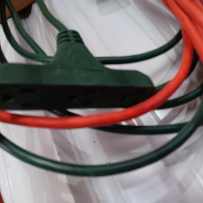 4 EXTENSION CORDS