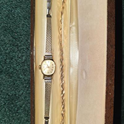 Watch and bracelet set
