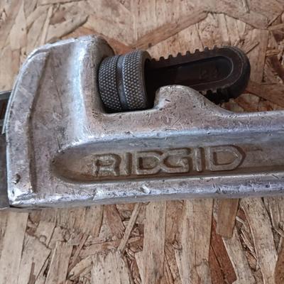 RIDGID 24" ALUMINUM PIPE WRENCH