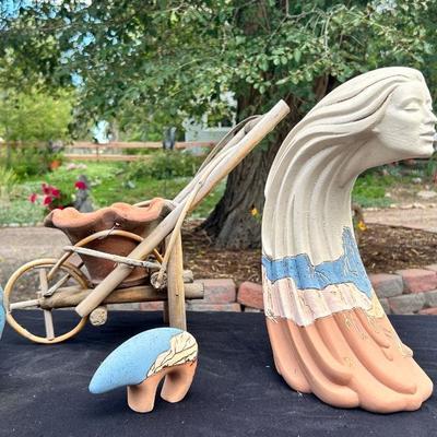 NATIVE AMERICAN STYLE ART POTTERY