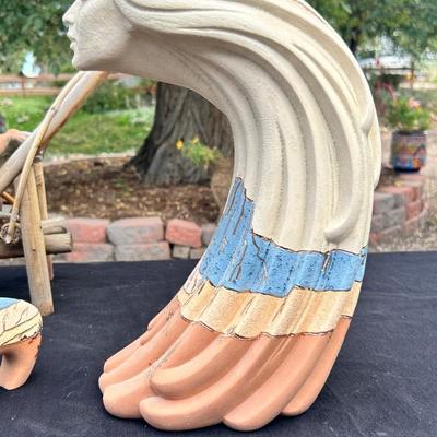 NATIVE AMERICAN STYLE ART POTTERY