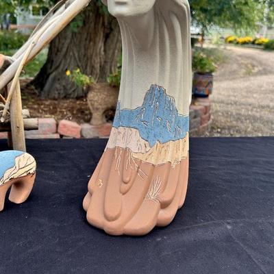NATIVE AMERICAN STYLE ART POTTERY