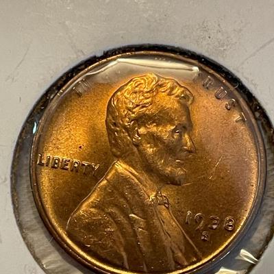 1983 S UNCIRCULATED PENNY 1962 PROOF PENNY