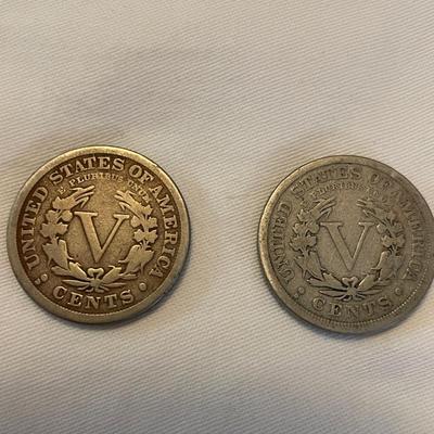 1912. D FIVE CENT NICKEL G. 1912 D FIVE CENT NICKEL. VG