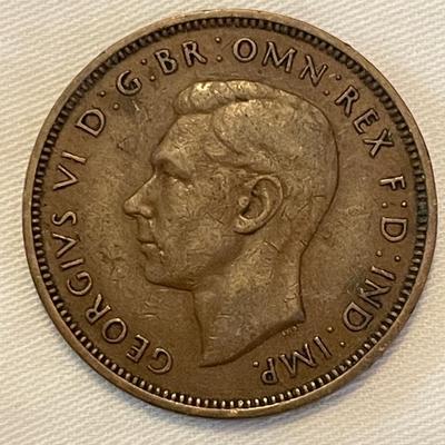 1960 HALF PENNY. 1948. HALF PENNY