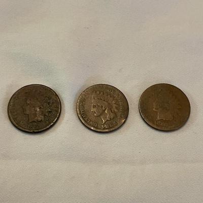 1968 ONE CENT. 1884 ONE CENT 1880 ONE CENT
