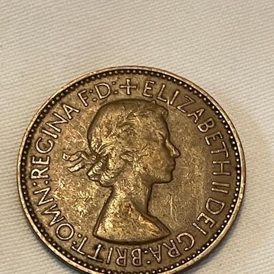 1953 HALF PENNY. 1940. HALF PENNY