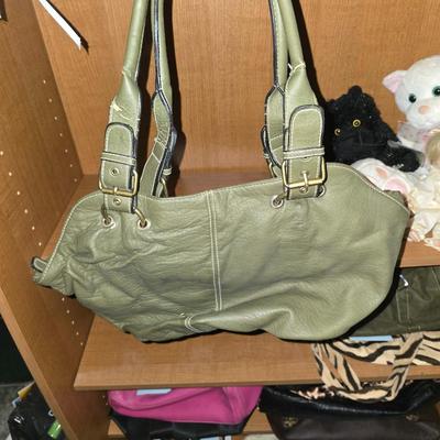Green purse