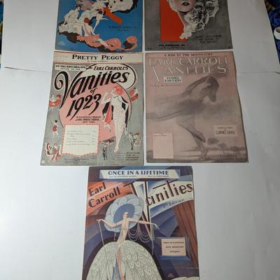 Vanities 1900's Vintage Sheet Music #1
