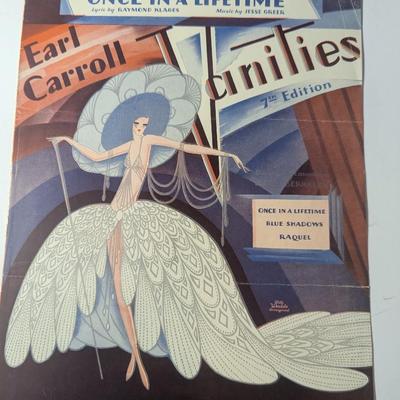 Vanities 1900's Vintage Sheet Music #1