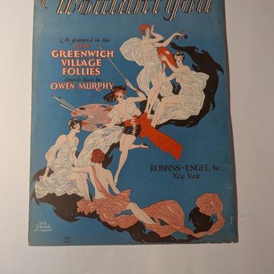 Vanities 1900's Vintage Sheet Music #1