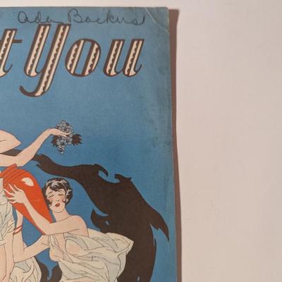 Vanities 1900's Vintage Sheet Music #1