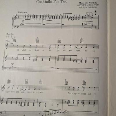 Earl Carroll Vintage Music Sheets - Edgar Leslie Kansas City Kitty #2
