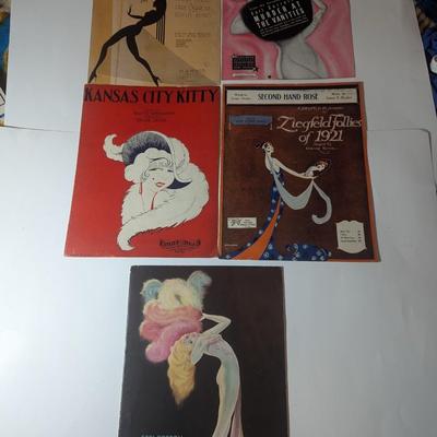 Earl Carroll Vintage Music Sheets - Edgar Leslie Kansas City Kitty #2